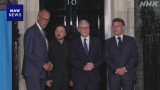 ゼレンスキー大統領が英仏独首脳と会談 打開策探るねらいか
