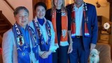 ◆◆天皇・皇后両陛下タオマフを首にかけて、オランダ国王夫妻とオランダ×日本戦を観戦なさる